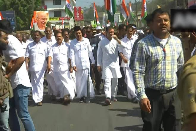 Rahul Gandhi's 'Save the Constitution' march - Here's what he had to ...